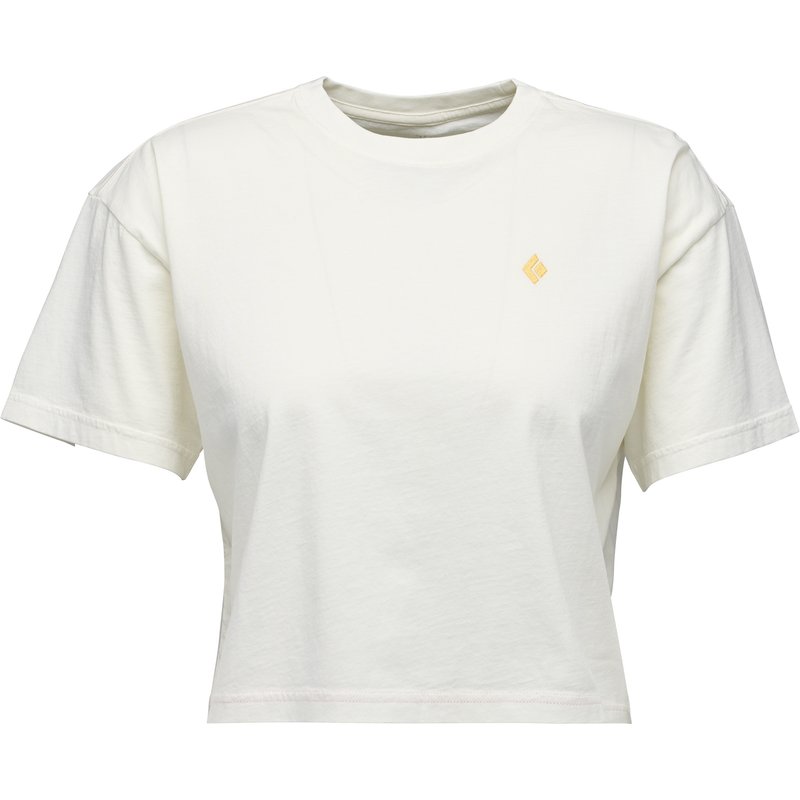 Black Diamond Damen Diamond Crop T-Shirt