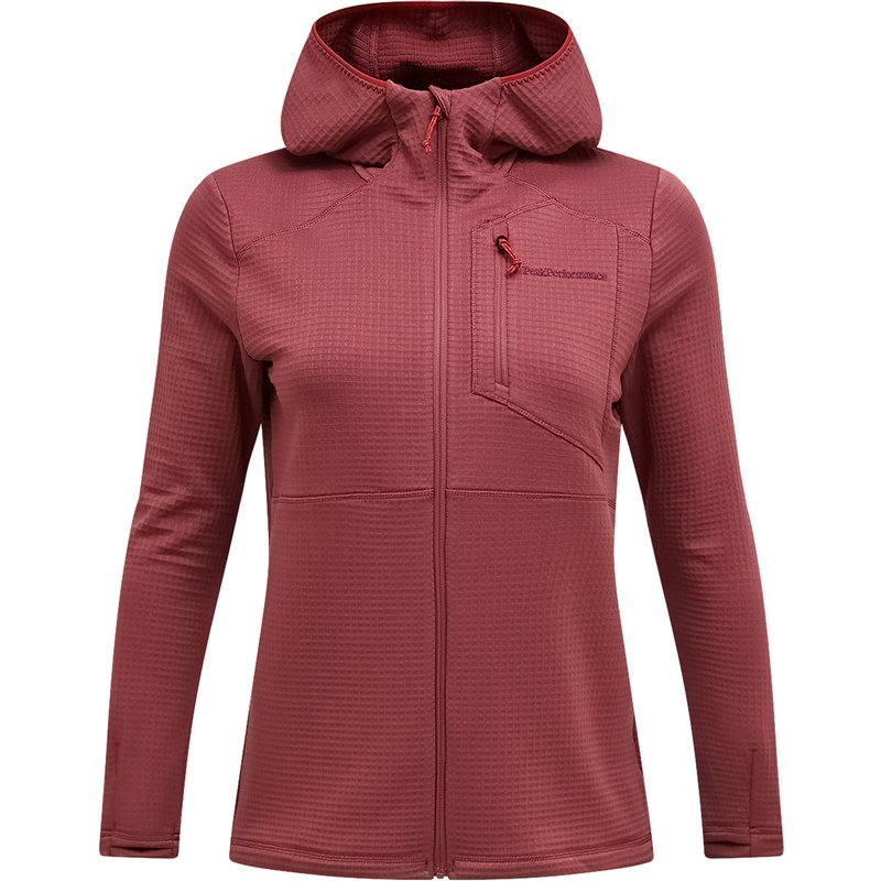 Peak Performance Damen Trail Polartec Hoodie Jacke