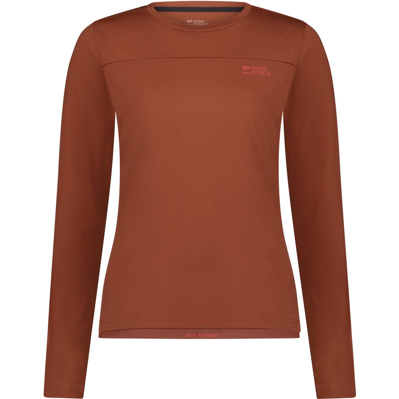 Mons Royale Damen Diversion Merino Bike Longsleeve