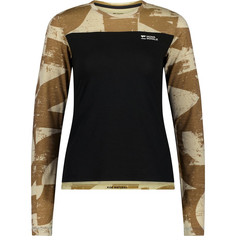Mons Royale Damen Diversion Merino Bike Longsleeve