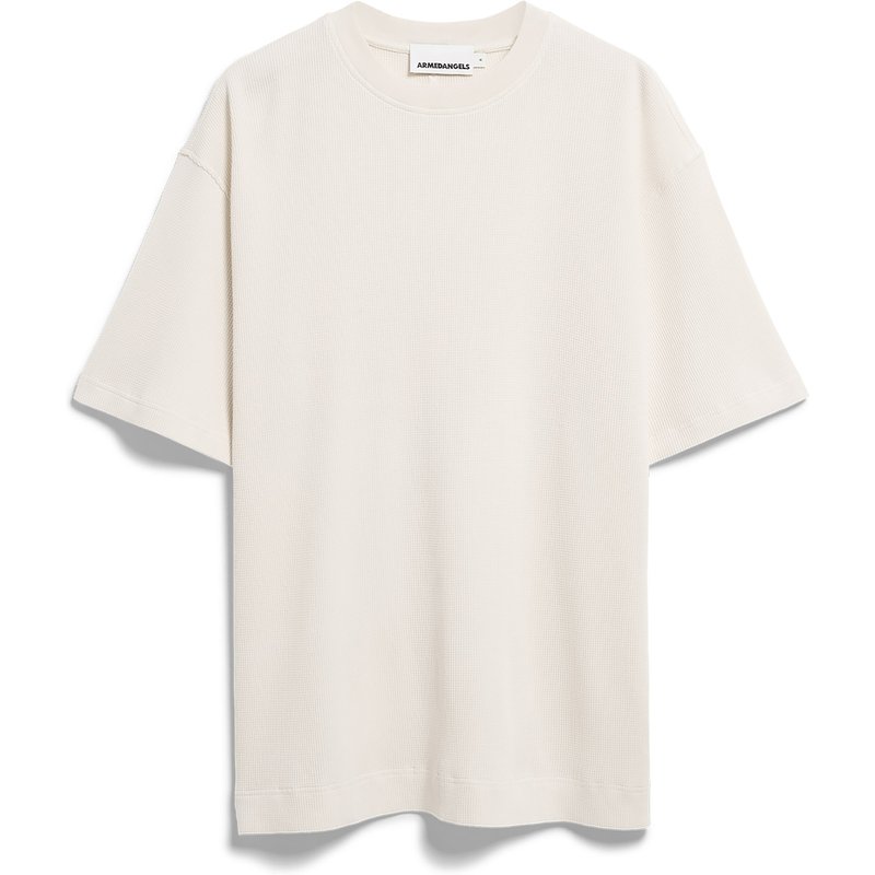 Armedangels Herren Maarkos Waffle T-Shirt
