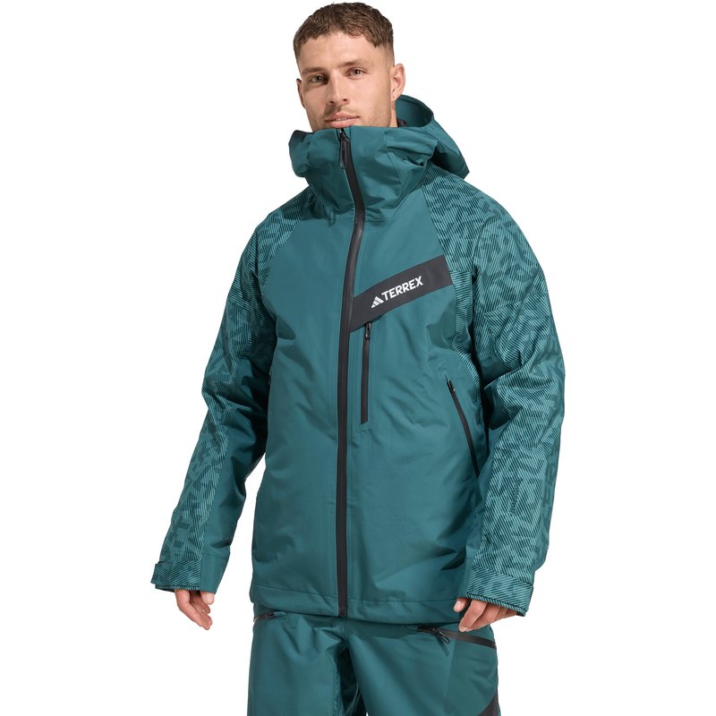adidas Terrex Herren Techrock Hybrid Primeknit Climaproof Jacke