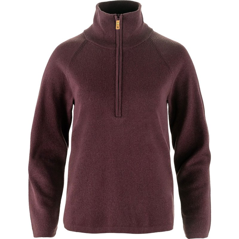 Fjällräven Damen Övik Lite Half Zip Pullover