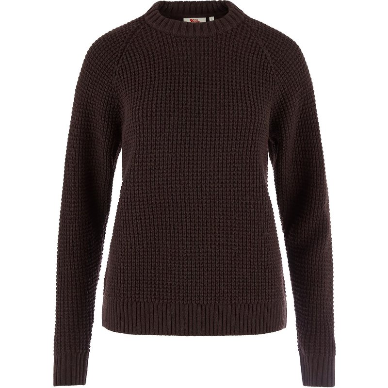 Fjällräven Damen Övik Waffle Knit Pullover