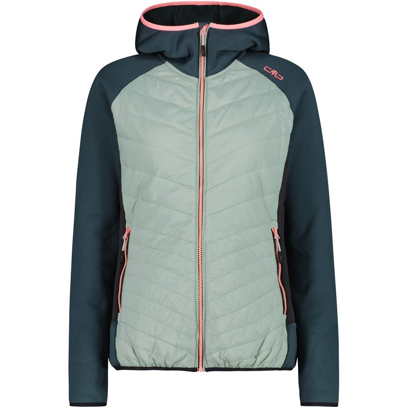 CMP Damen Hybrid Hoodie Jacke