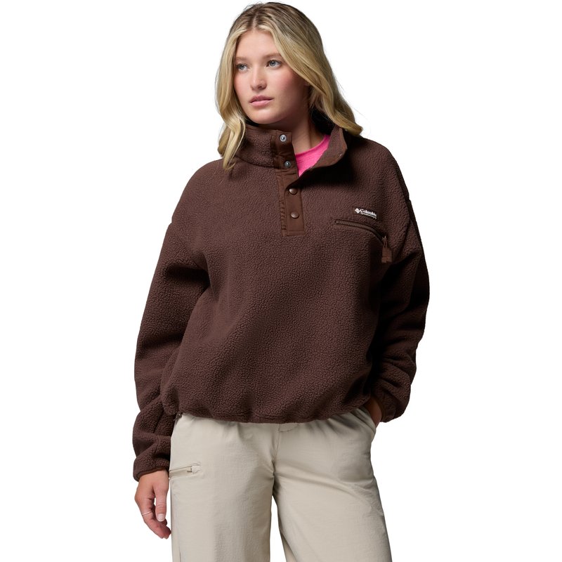 Columbia Damen Helvetia II Cropped Half Snap Pullover