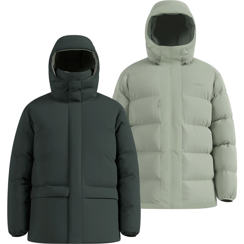 Odlo Herren Down Oversized Hoodie Jacke