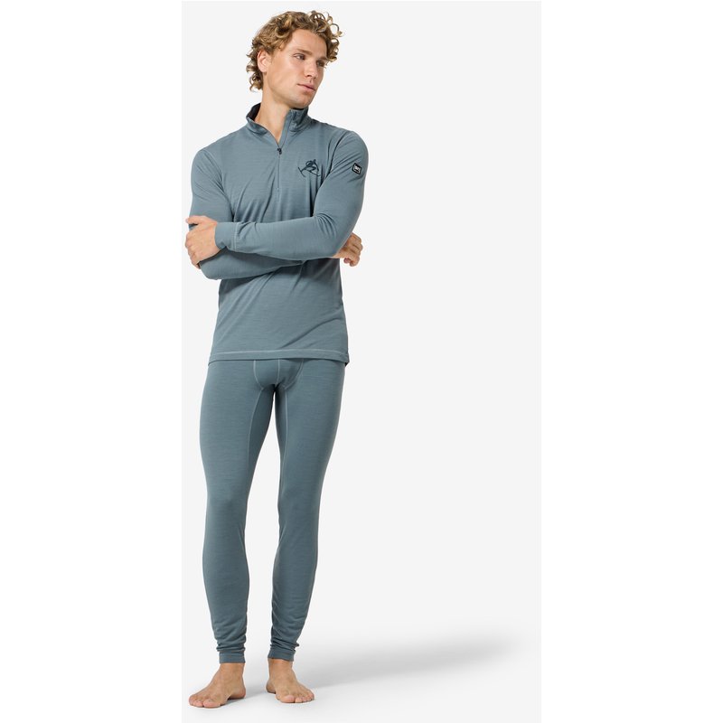 Super.Natural Herren Tundra175 Toni Zip 1/4 Longsleeve