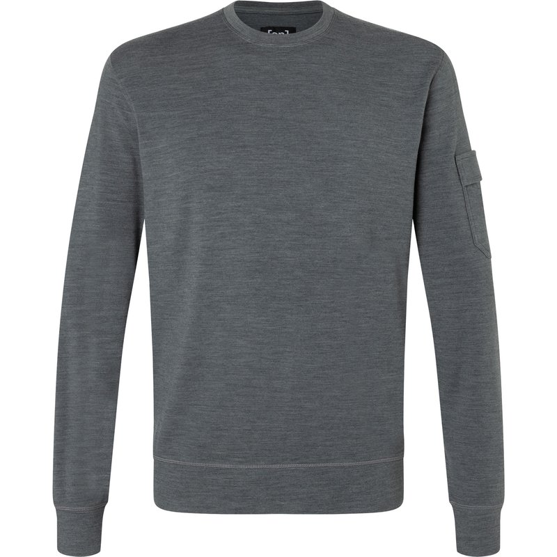Super.Natural Herren Alpine Brush Crewneck Pullover
