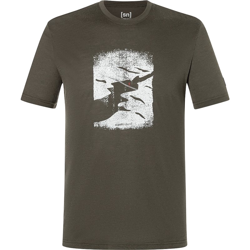 Super.Natural Herren Crevasse T-Shirt