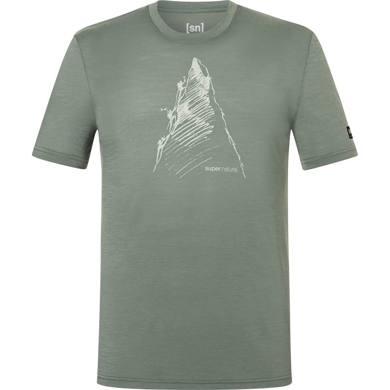 Super.Natural Herren Ascenders T-Shirt