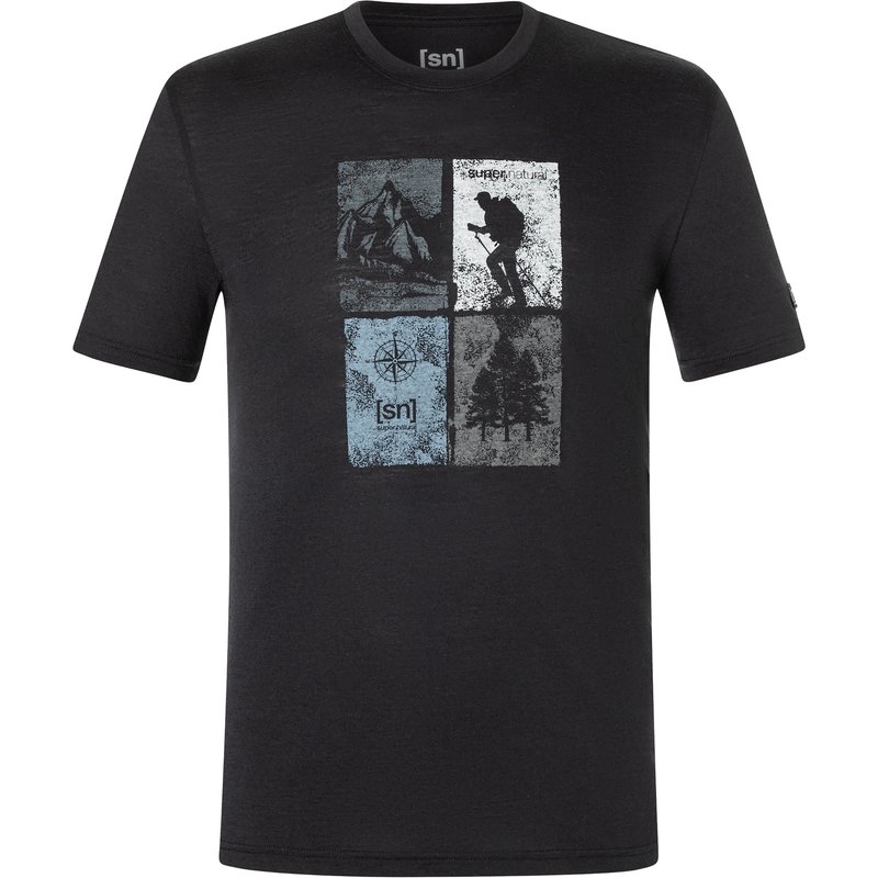 Super.Natural Herren Go Hiking T-Shirt