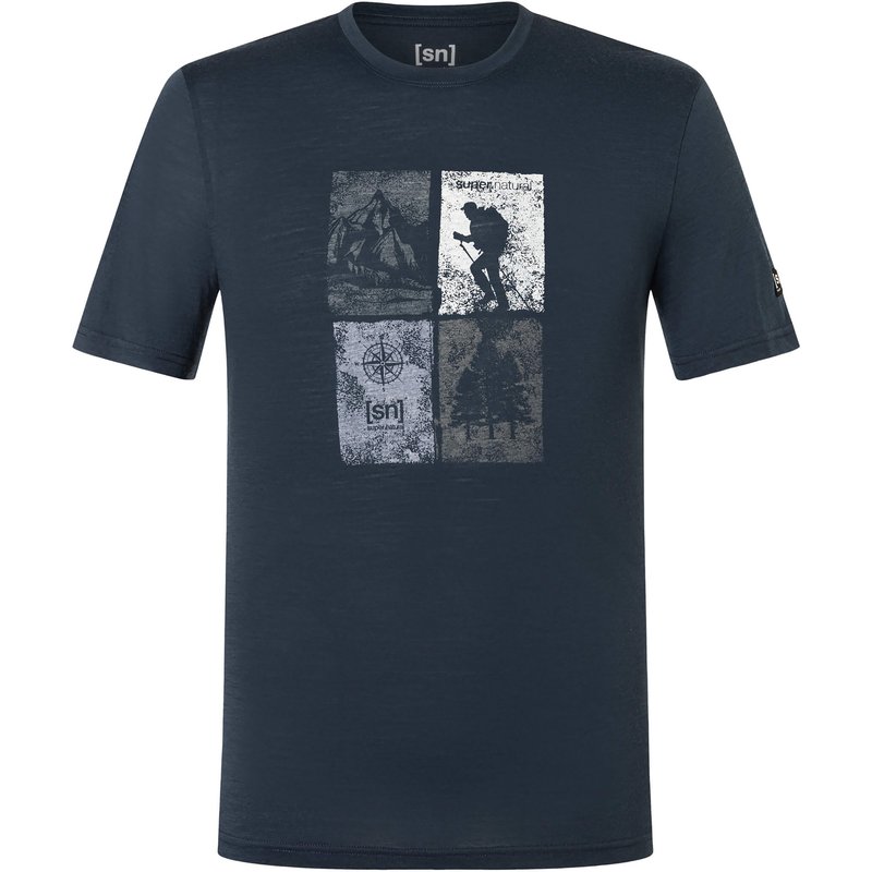 Super.Natural Herren Go Hiking T-Shirt