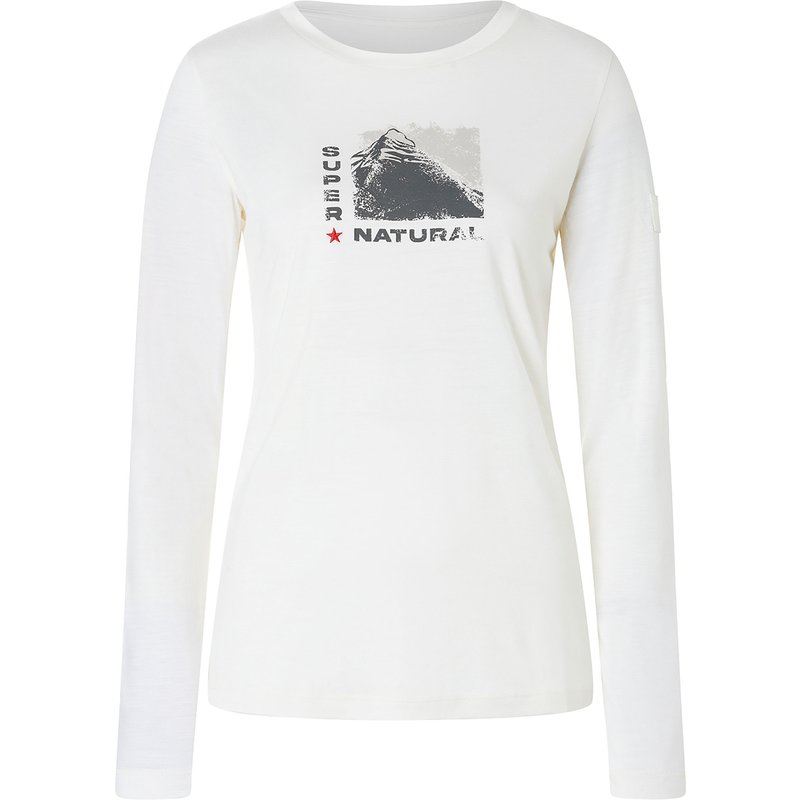 Super.Natural Damen Super Mountain Bio J Longsleeve