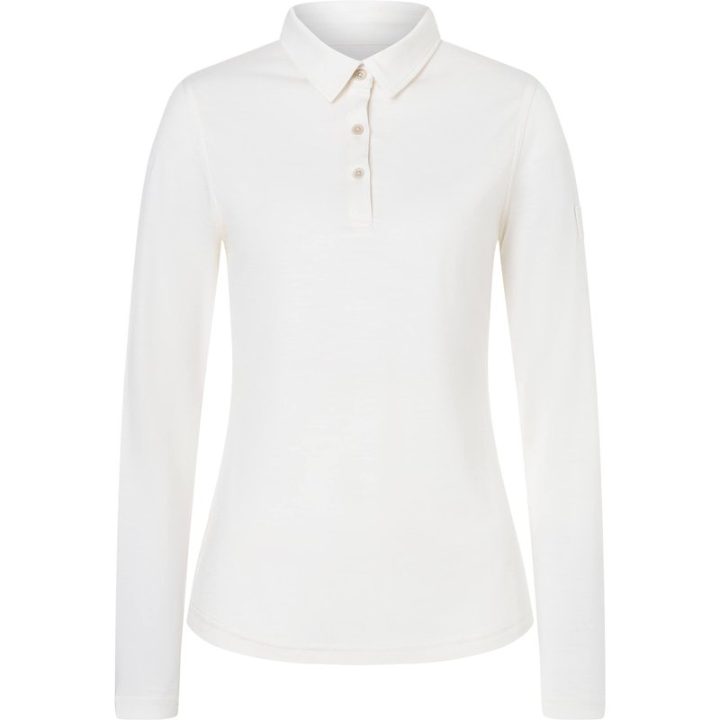 Super.Natural Damen Polo Bio J Longsleeve