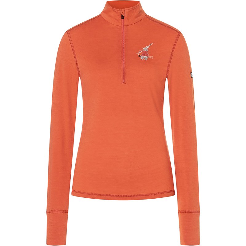 Super.Natural Damen Tundra175 Zip 1/4 Bunny Longsleeve
