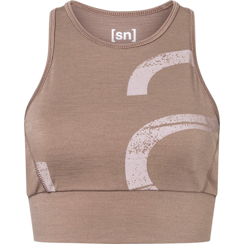Super.Natural Damen Capital Logo Lf Sport BH