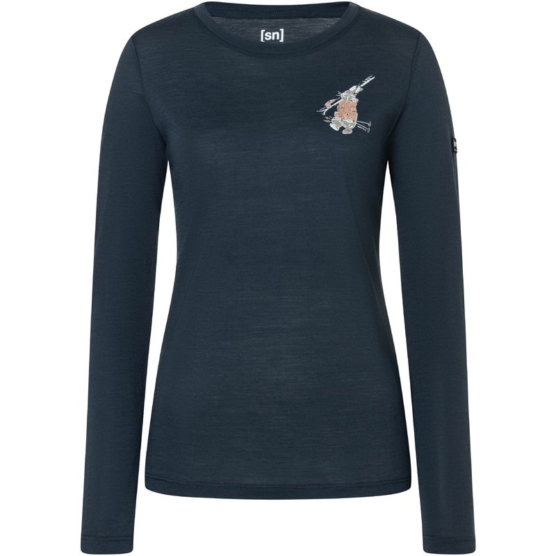 Super.Natural Damen Lil Ski Bunny Longsleeve
