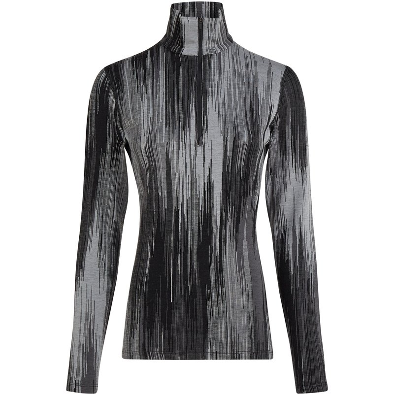 Icebreaker Damen Merino 260 Tech Vertex Half Zip Peak Longsleeve