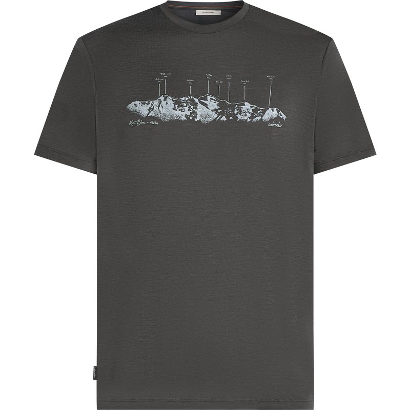 Icebreaker Herren Merino 150 Tech Lite The Peaks T-Shirt