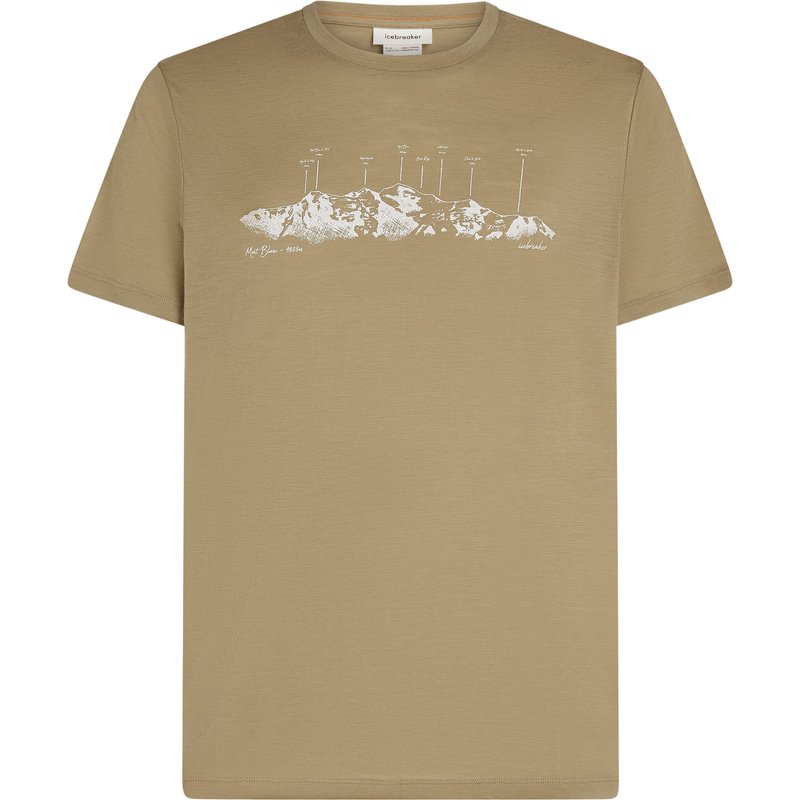 Icebreaker Herren Merino 150 Tech Lite The Peaks T-Shirt