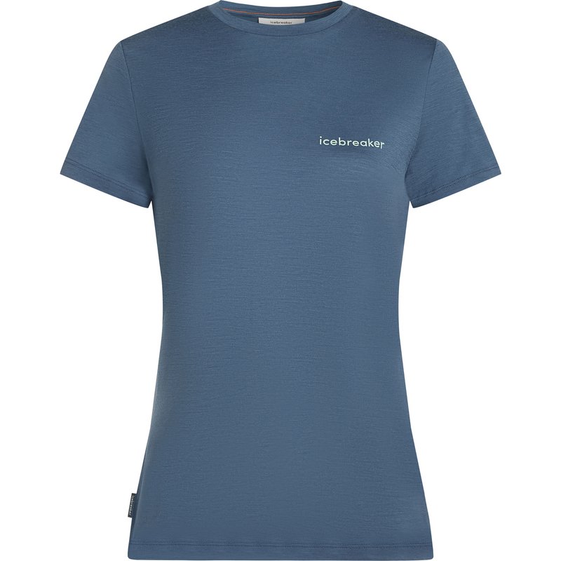 Icebreaker Damen Merino 150 Tech Lite Wordmark T-Shirt