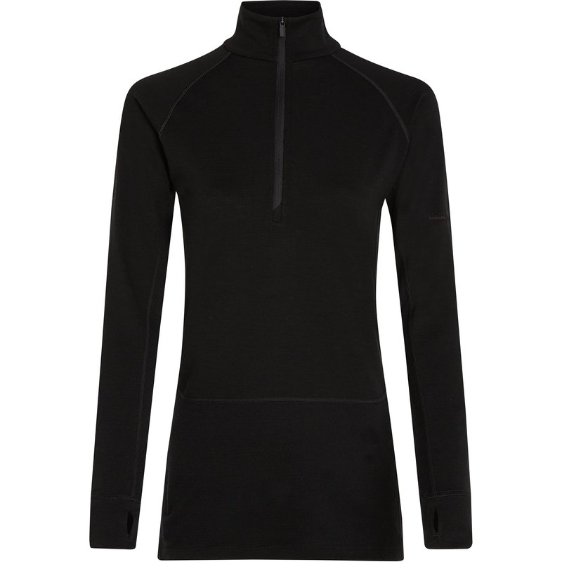 Icebreaker Damen Merino 200 ZoneKnit Half Zip Longsleeve