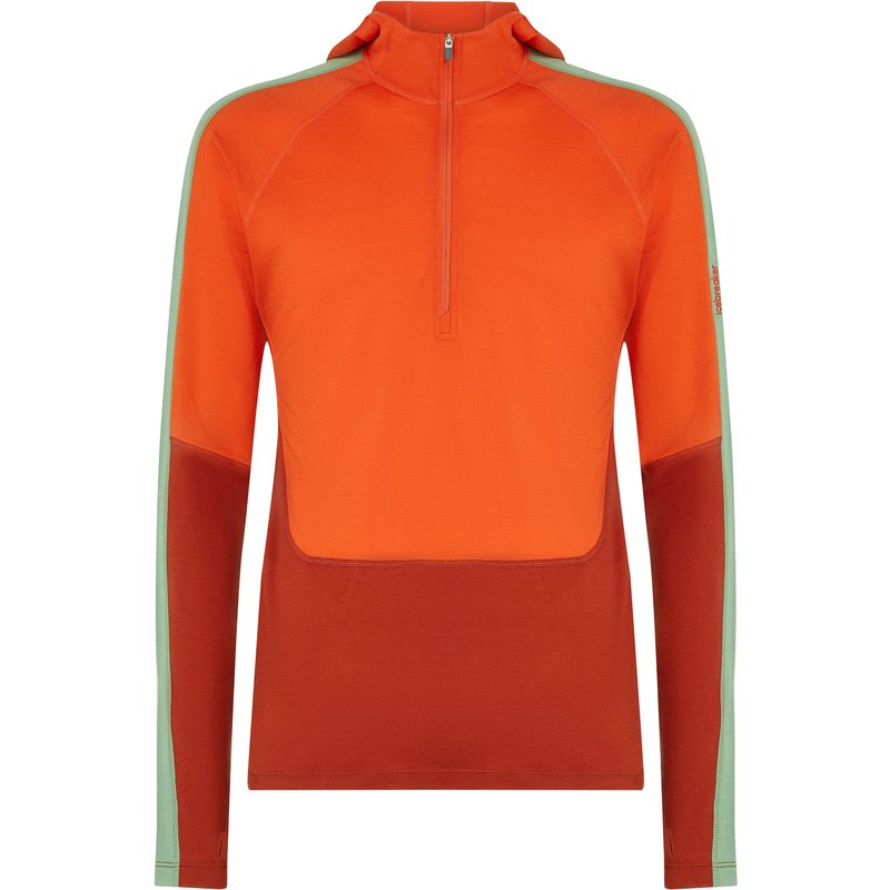 Icebreaker Herren Merino 200 Oasis+ Half Zip Hoodie Longsleeve