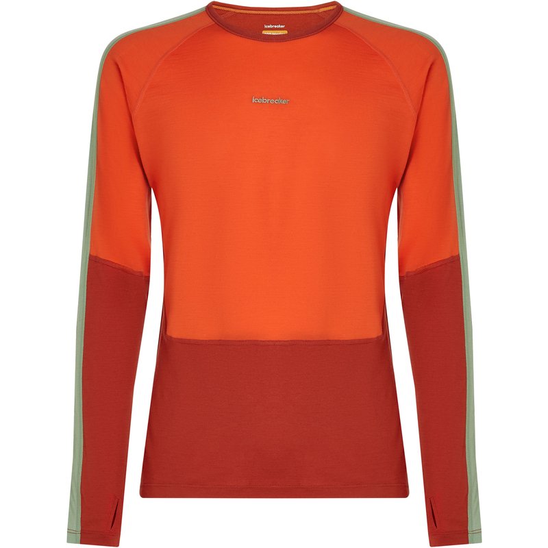 Icebreaker Herren Merino 200 Oasis+ Crewe Longsleeve