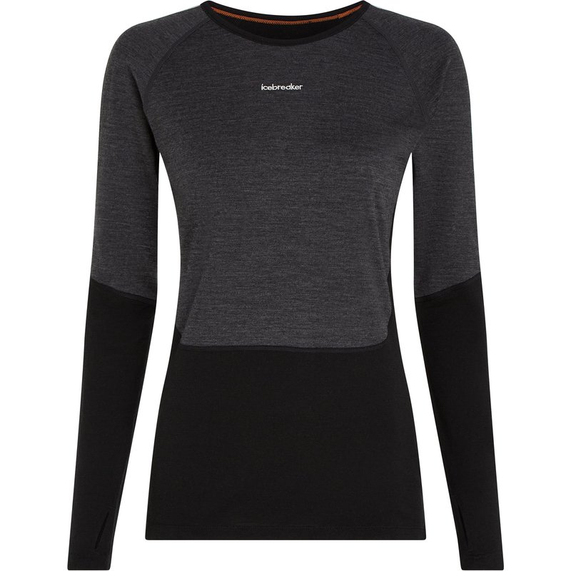 Icebreaker Damen Merino 200 Oasis+ Crewe Longsleeve