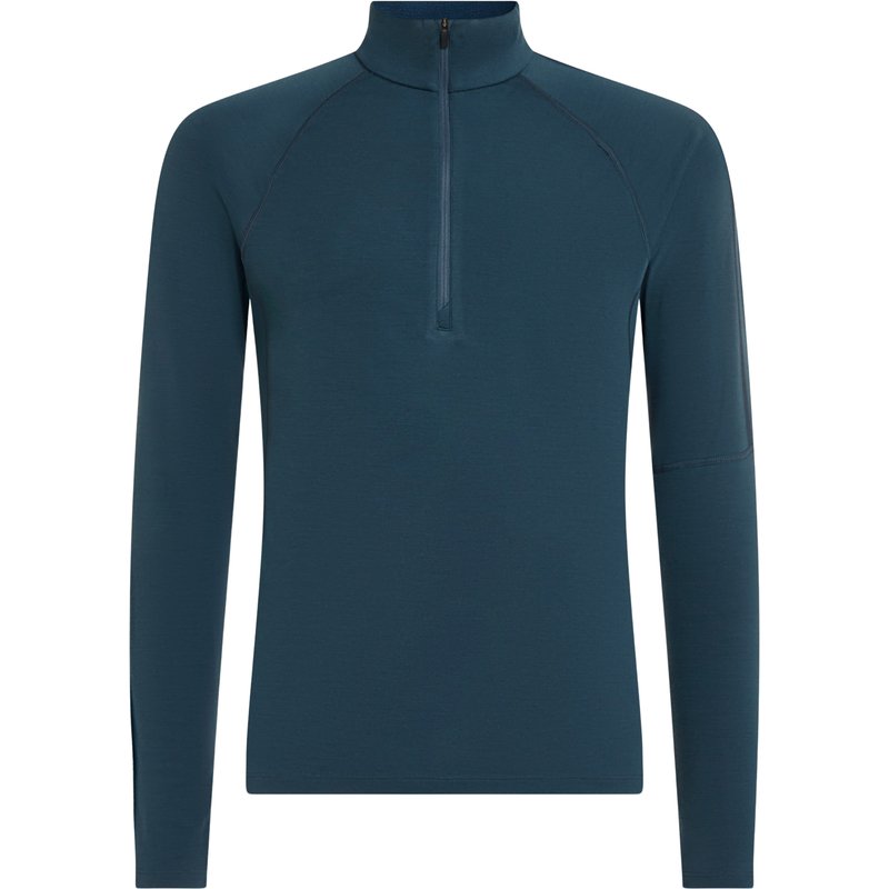 Icebreaker Herren 300 MerinoFine Polar Half Zip Longsleeve