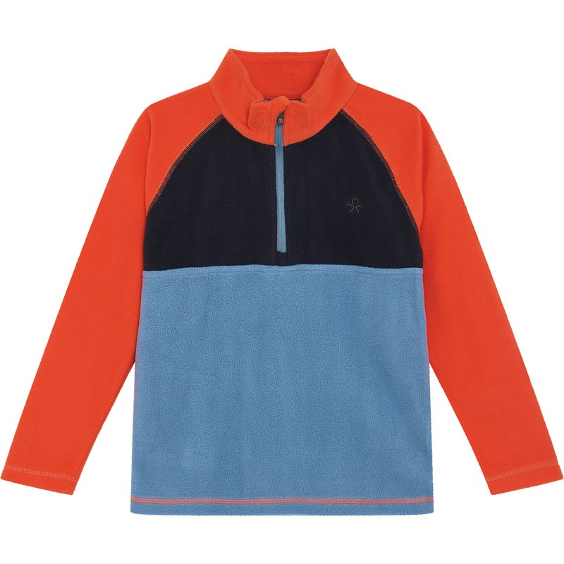 Color Kids Kinder Colorblock Fleece Pullover