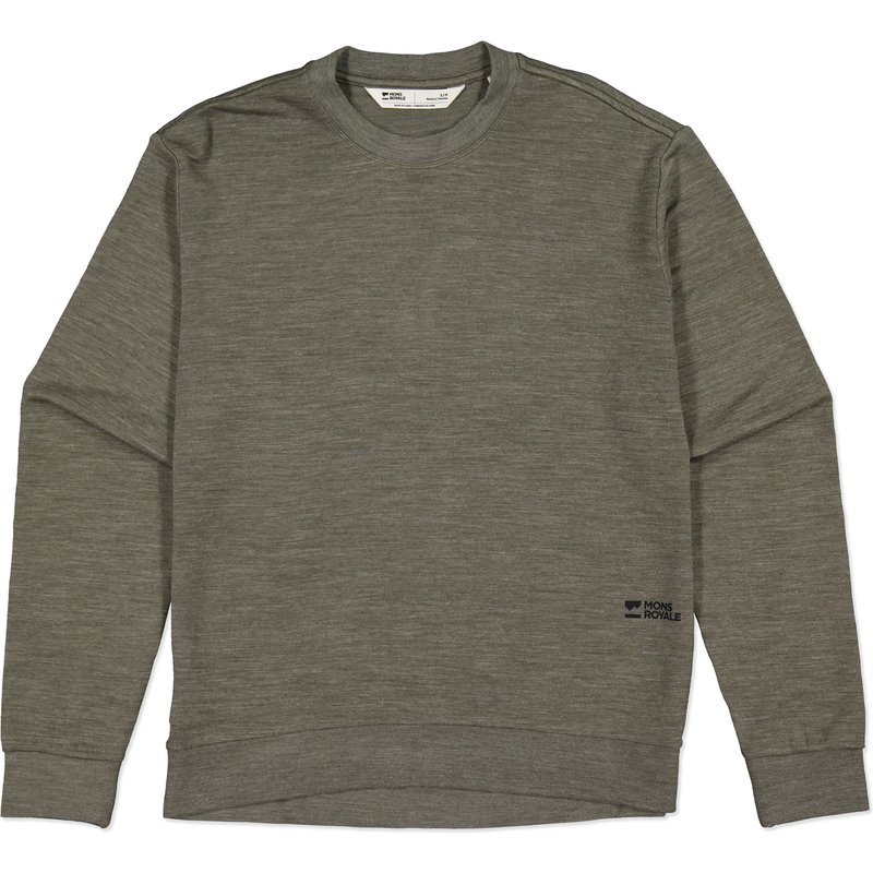 Mons Royale Damen Horizon Merino Crew Longsleeve
