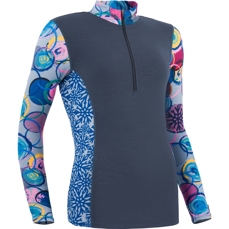 FreiSein Damen TwistedIceFlakes Longsleeve