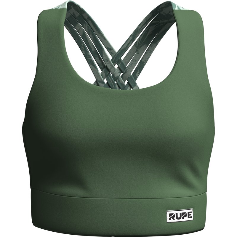 Rupe Damen Army Green Braided Top