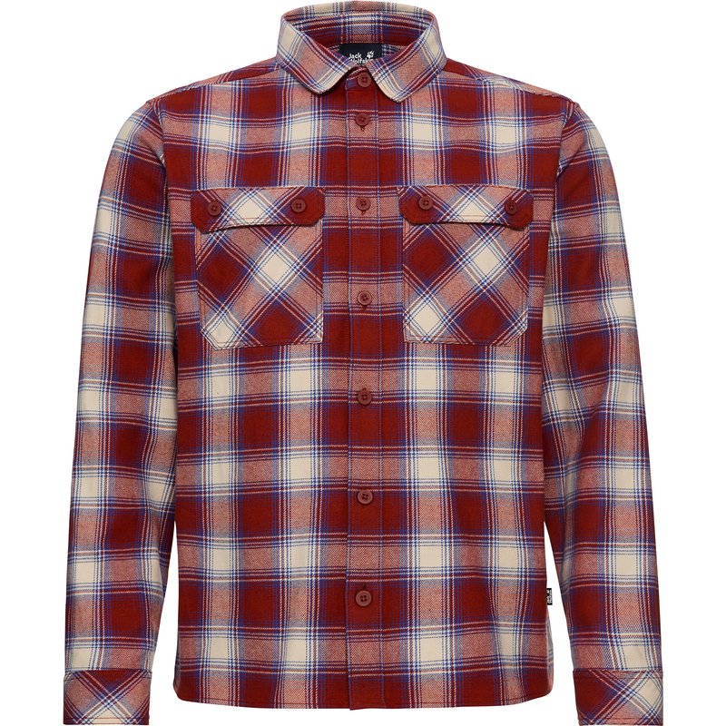 Jack Wolfskin Herren Baja Flannel Hemd