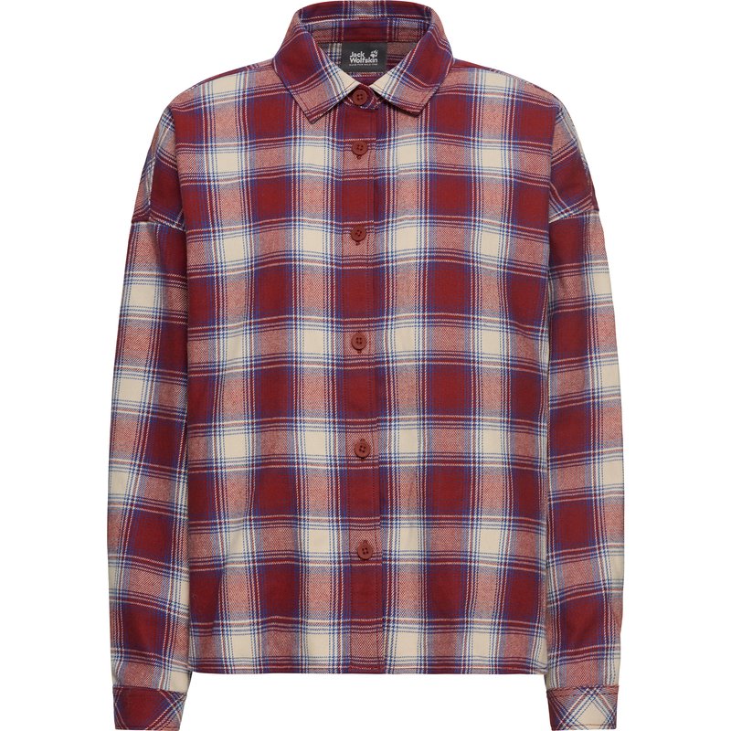 Jack Wolfskin Damen Baja Flannel Bluse