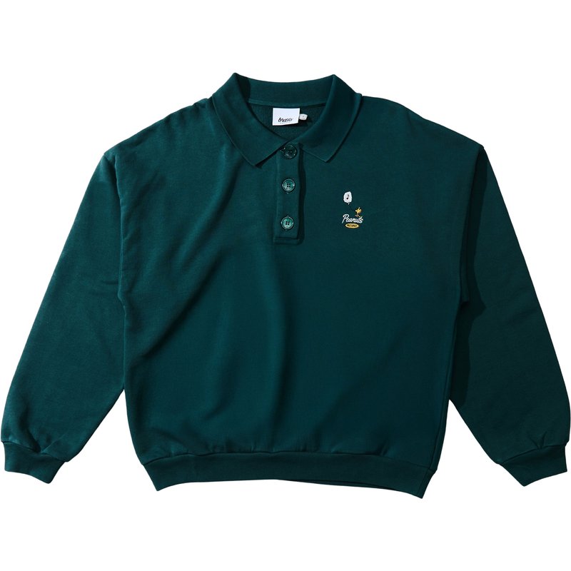 Brava Fabrics Damen Peanuts Records Polo Pullover