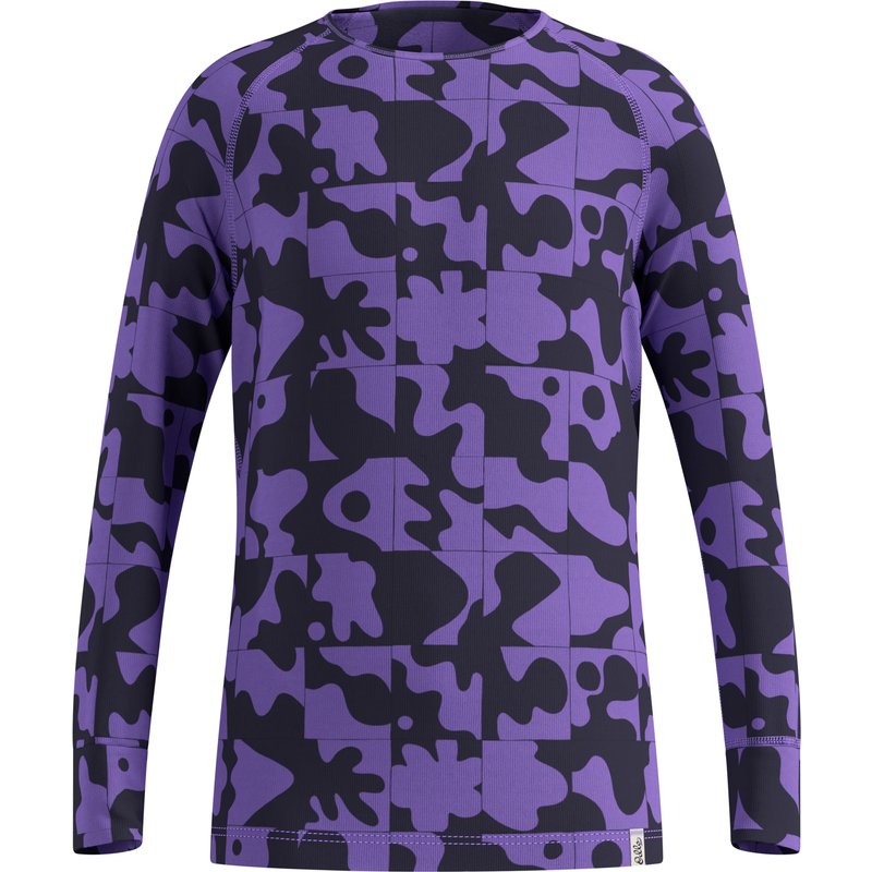 Odlo Kinder Active Warm Graphic Crew Longsleeve