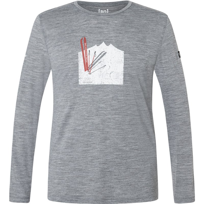 Bergzeit Basics Herren Super.Natural Descent Break Longsleeve