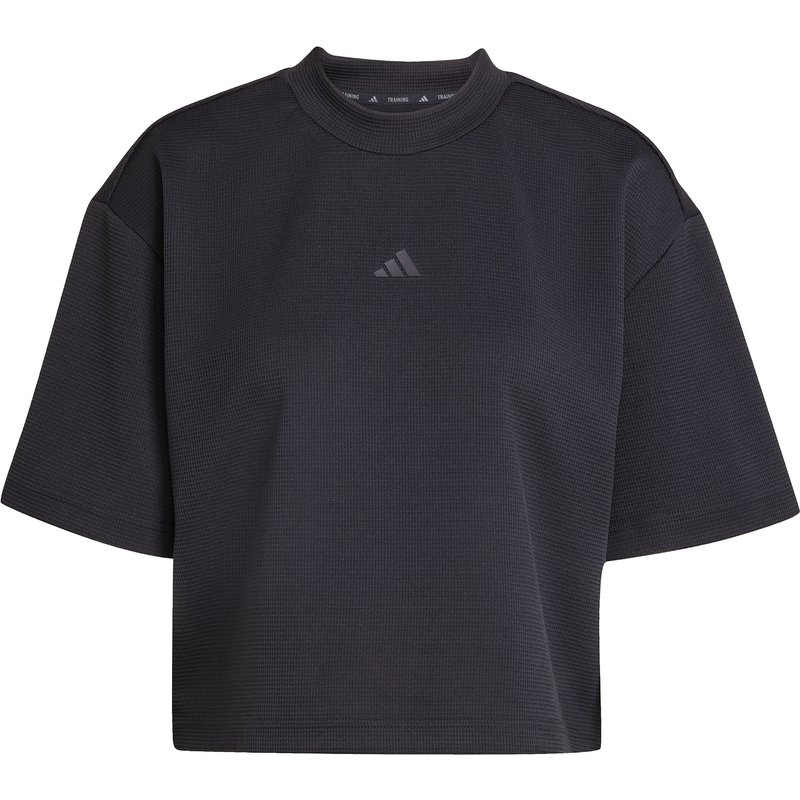 adidas Damen Yoga Motion Waffle T-Shirt