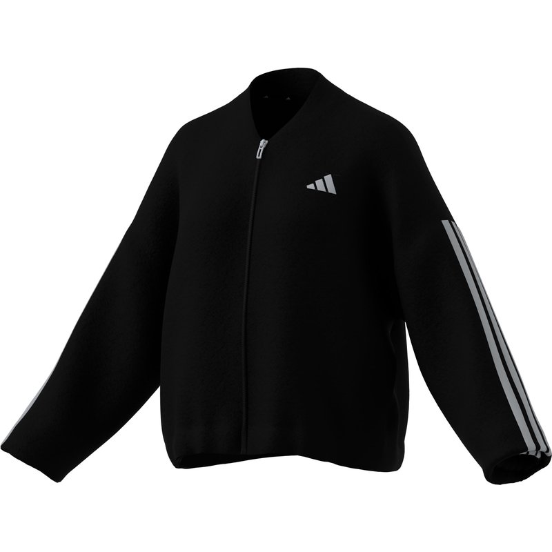 adidas Damen Holiday High Pile Fleece Jacke