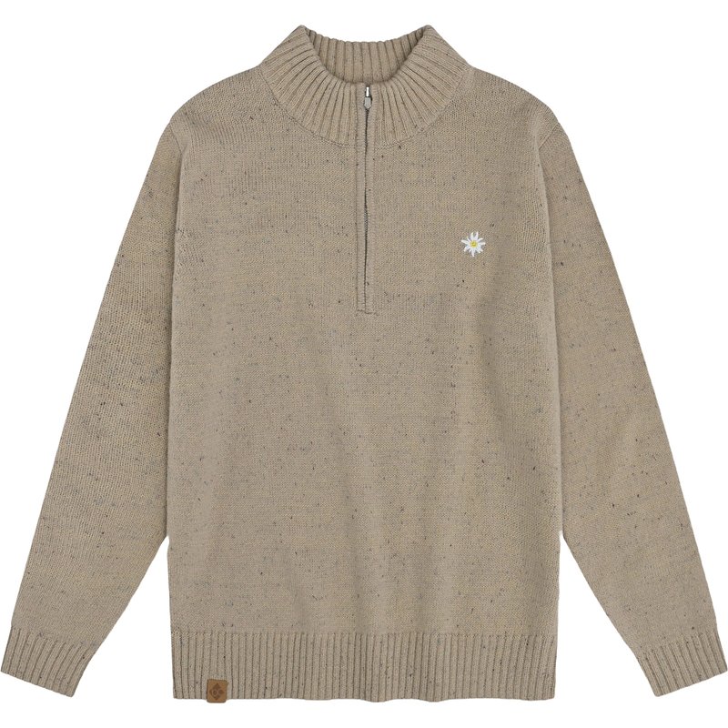 Bavarian Caps Herren Edelweiß Stricktroyer Pullover