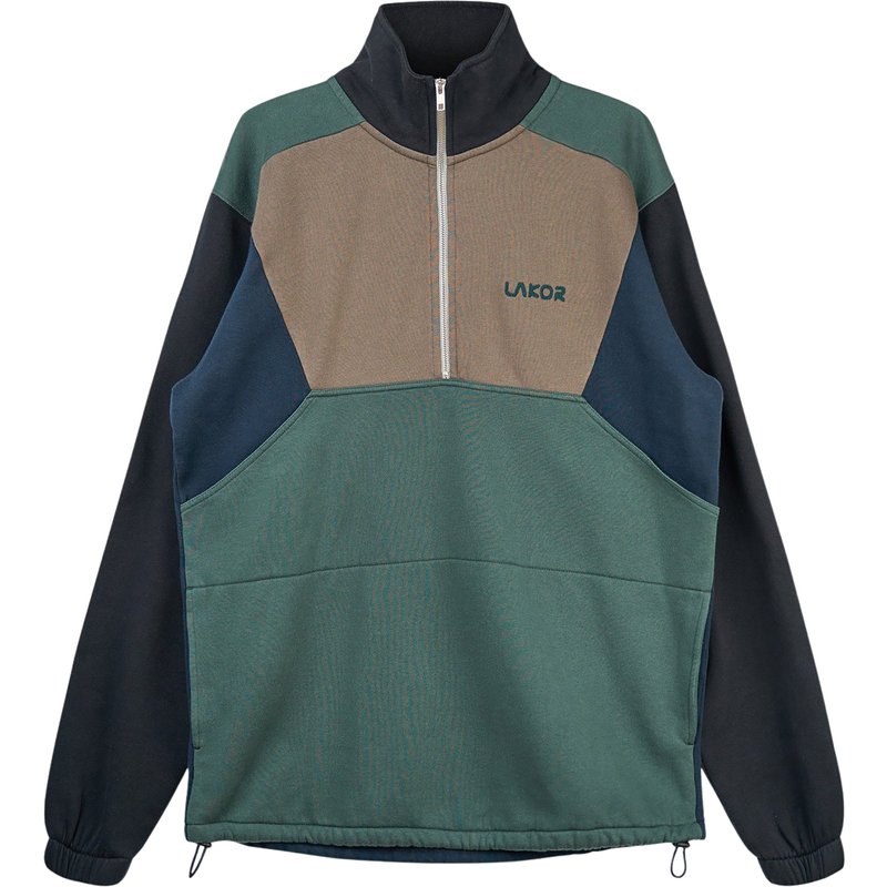 Lakor Herren Colorblock Half Zip Pullover