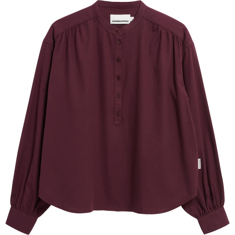 Armedangels Damen Efinaraa Brushed Bluse