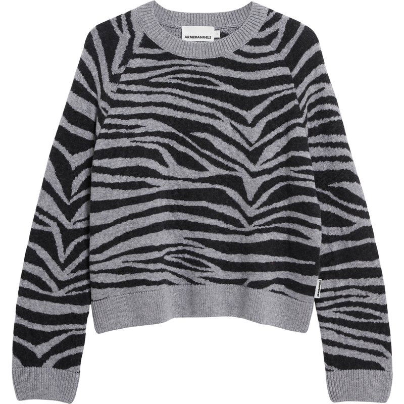 Armedangels Damen Liliriaa Zebraraa Pullover