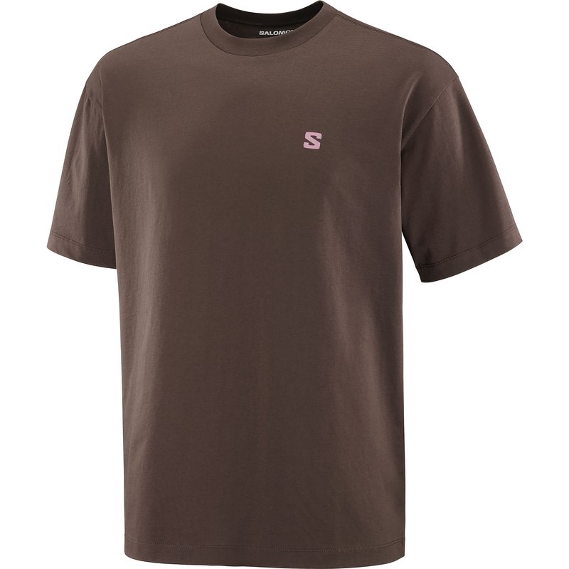 Salomon Herren Round Logo Graphic T-Shirt