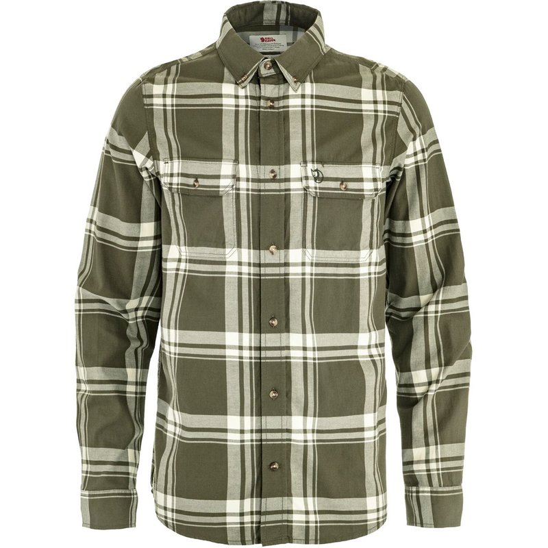 Fjällräven Herren Övik Lite Flannel Hemd