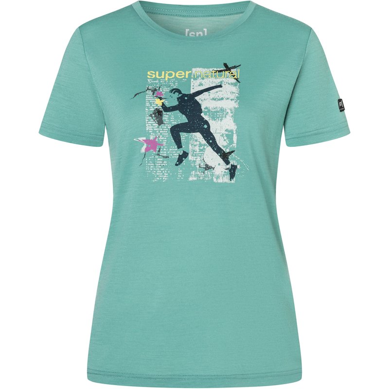Super.Natural Damen Running Art T-Shirt