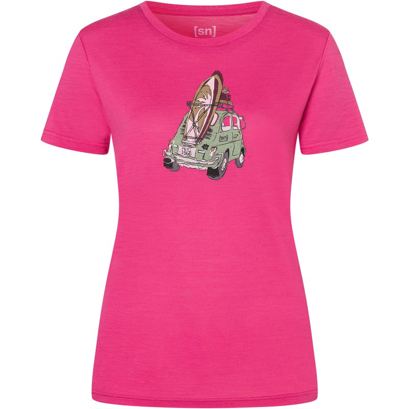 Super.Natural Damen Surfcar T-Shirt